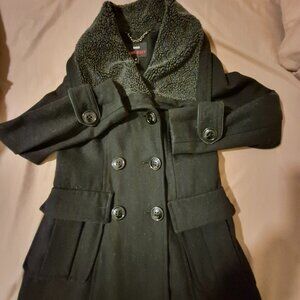 Black Miss Sixty wool coat